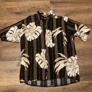 Puritan Hawaiian mens‎ shirt large